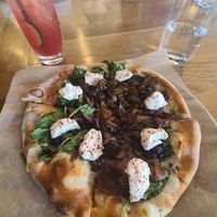 Mushroom Pizza at True Food Kitchen in New Orleans