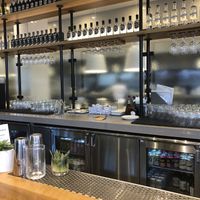 Behind the bar at True Food Kitchen in New Orleans