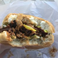 War eagle sandwich  at DC Vegetarian in Portland