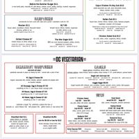 Menu 2021 April  at DC Vegetarian in Portland