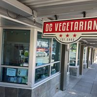 DC Vegetarian this way… are they comic books/super heroes fans?  at DC Vegetarian in Portland