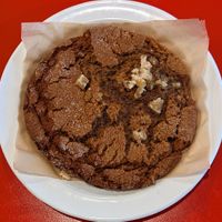 ginger molasses cookie at DC Vegetarian in Portland