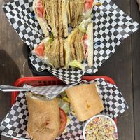 Club & Italian   at DC Vegetarian in Portland