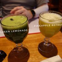 Fresh pressed juice at Cafe Sunflower in Sandy Springs