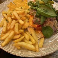 Burrito mit Pommes statt Reis  at Escobar in Aschaffenburg