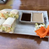 Summer rolls  at Quan An Ngon in Lueneburg