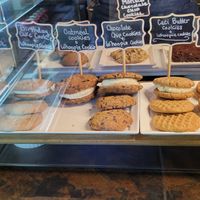 Selection of cookies at Askatu in Seattle