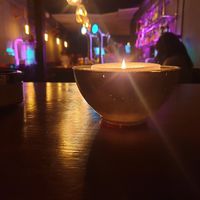 Window bar at Vyb Bar in Barcelona