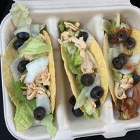 Beef and chicken tacos at Razzle Dazzle in Syracuse