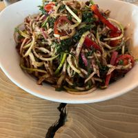 Zucchini pasta   at Raw Aura in Mississauga