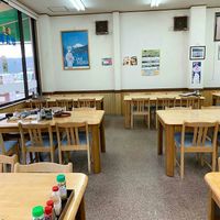 The restaurant doesn't look like much but it was a welcome surprise ! at Lakeside Eatery 湖畔荘 in Hakone