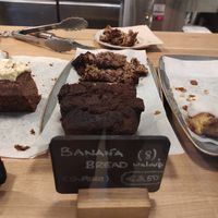 Vegan banana bread at The Bookshelf in Cork