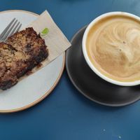 And oat latte at The Bookshelf in Cork