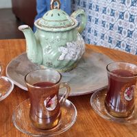 Sour cherry tea at Cafe Sunshine & Salama Tea in Sunshine