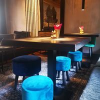 Interior at SOMA Cafe in Vilnius