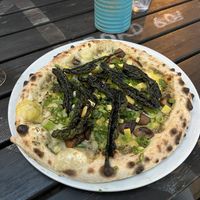 Vegan mushroom pizza - excellent   at Brewers Beer Bar - Magasinsgatan in Gothenburg