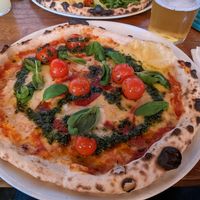 Vegan Mozzarella Pizza at Brewers Beer Bar - Magasinsgatan in Gothenburg