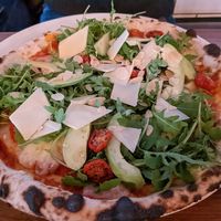 Vegan Nut Love Pizza at Brewers Beer Bar - Magasinsgatan in Gothenburg