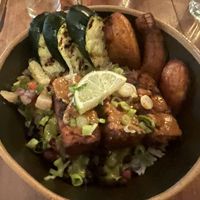 Delicious!! Can’t wait to come back! Great vegan options! Everything I love in one bowl 😋  at Nine Mile Montford in Asheville