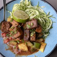 The nine mile made vegan and gluten free  at Nine Mile Montford in Asheville