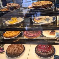 vegan cakes at Vitality Bay in North London