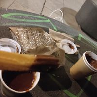 The best place to eat vegan churros! Wonderful i come back any time I'm in the city at Petritxol Xocoa in Barcelona