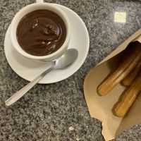   at Petritxol Xocoa in Barcelona