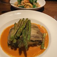 Pad Thai and eggplant lasagna  at Cafe Sunflower in Atlanta