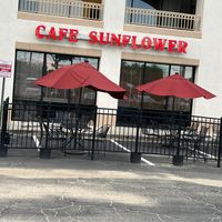 Outside  at Cafe Sunflower in Atlanta