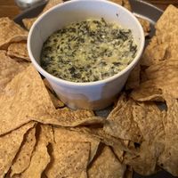 Spinach dip  at Cafe Sunflower in Atlanta