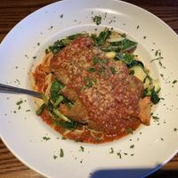 “chicken” parm   at Cafe Sunflower in Atlanta