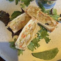 Spring rolls   at Cafe Sunflower in Atlanta