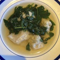 Wonton soup   at Cafe Sunflower in Atlanta