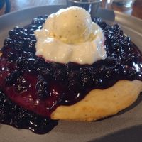 Short Stack Blueberry Pancakes at Cafe Sunflower in Atlanta