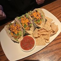 Shrimp tacos  at Cafe Sunflower in Atlanta