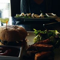 Portabella mushroom melt at Cafe Sunflower in Atlanta