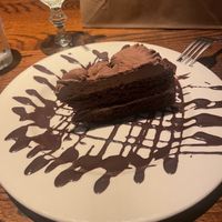 Old fashioned chocolate cake 😍  at Cafe Sunflower in Atlanta