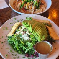 Nourishing bowl and pad thai at Cafe Sunflower in Atlanta