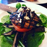 Eggplant stack at Cafe Sunflower in Atlanta