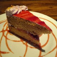 Strawberry shortcake at Cafe Sunflower in Atlanta