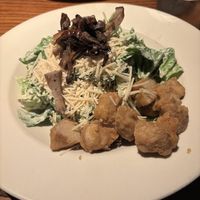“Chicken” Caesar salad  at Cafe Sunflower in Atlanta