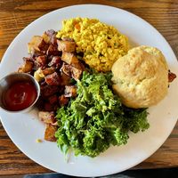 Chicken biscuitts  at Cafe Sunflower in Atlanta
