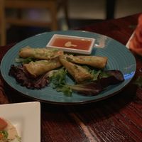 Spring roll at Cafe Sunflower in Atlanta