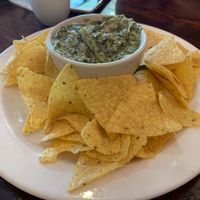 Spinach artichoke dip  at Cafe Sunflower in Atlanta