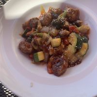 Sesame chicken at Cafe Sunflower in Atlanta