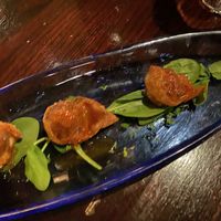 Impossible wontons at Cafe Sunflower in Atlanta