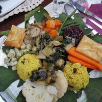 Veggie platter at La Foglia in Siracusa
