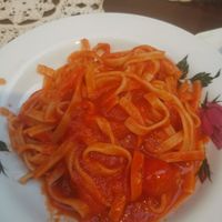 Pomodoro pasta at La Foglia in Siracusa