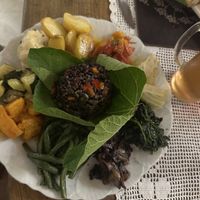 Cooked vegetable appetizer  at La Foglia in Siracusa