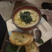 Bean soup  at La Foglia in Siracusa